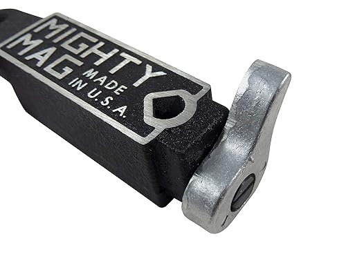 Westhoff 400-3 Mighty Mag Base with Quick Release Cam Lever, 45 Pounds Pull and 6 Mounting Locations (2) - Poueer