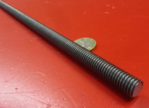 Grade 8 Steel Fully Threaded Rod 7/16'-14 Diameter x 36.00' Length - Poueer