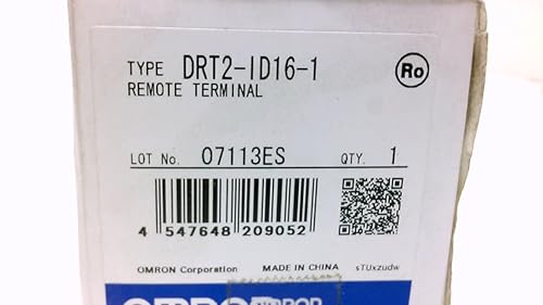 OMRON DRT2-ID16-1 (226516), 16 INPUTS, 24 VDC, PNP, Remote I/O Basic TERMINALS W/TRANSISTORS - Poueer