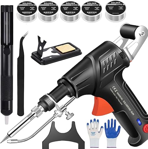 Ayyecoeeye Welder 3-In-1 Handheld Laser Welding Tool, Internally Heated Industrial Laser Welding Tools-Grade Welder for Rust Removal, Cutting & Welding with Four Volumes Spare Tin Wire (Green) - Poueer