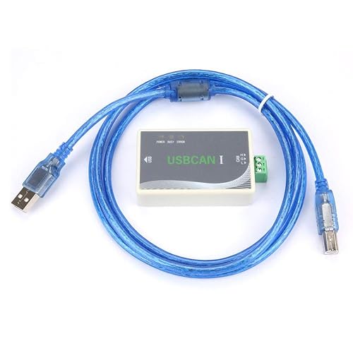 Walfront USB to CAN Analyzer USB CAN Debugger Compatible, PC Can Use It to Connect with a Standard CAN Network Via USB Bus - Poueer