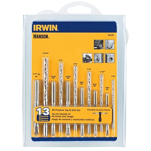 PLESIU Irwin Hanson - S-112C Drill & TAP Set - 585-80187 - Poueer