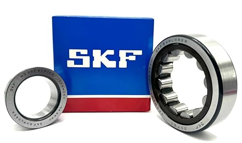SKF Germany NJ307 ECP C3 Cylindrical Roller Bearing 35X80X21 MM - Poueer