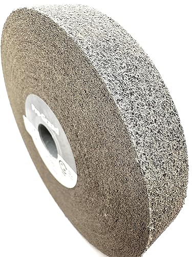 EXL PRO Convolute Deburring Polishing Wheel - 6' x 1' x 1' 10S Fine Silicon Carbide - Professional Grade - Metal Deburring, Finishing and Polishing Wheel - (1 Pack) - Poueer