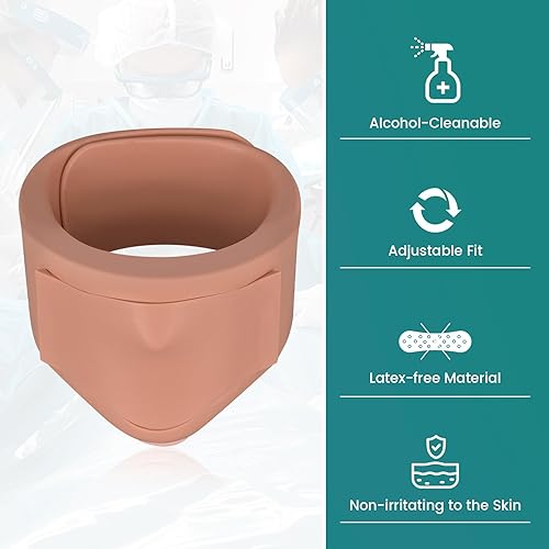 Wearable Cricothyrotomy Task Trainer, Cricothyrotomy Simulator, Cricothyrotomy and Tracheostomy Trainer, Surgical Airway Trainer - Poueer