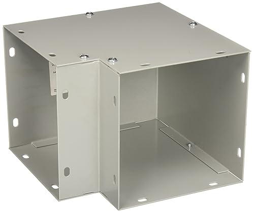 Hoffman F66G90E Wireway, NEMA 1, 90 Degree, Steel, 6.00' x 6.00', Gray - Poueer