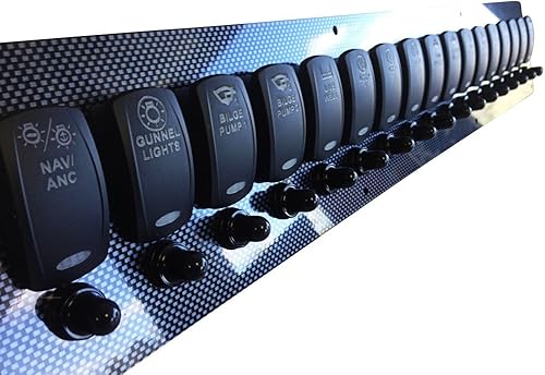 Carbon Fiber ABS Sheet for Boat Instrument Panels 24'x48x3/16' - Poueer