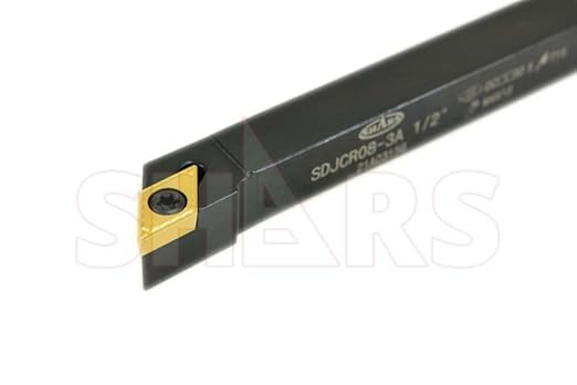 Shars 1/2' x 4' SDJC Turning Tool & 1/2' x 6' SDUCR Indexable Boring Bar 4 pcs Set 404-6578 S] - Poueer