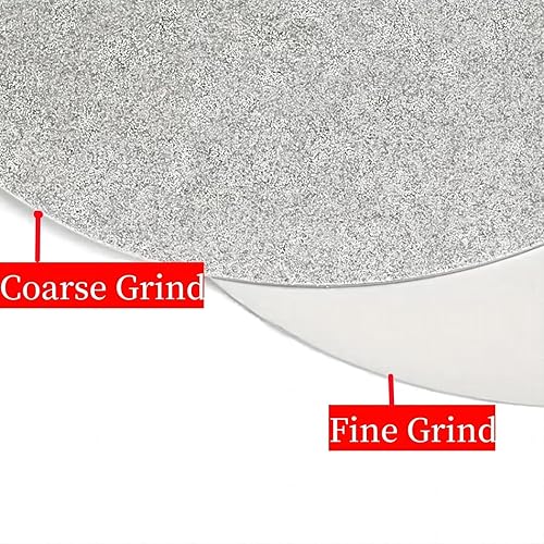Diamond Flat Lap Disc Set 10 PCS, ENLAYER 4Inch Diamond Polishing Disc 80/100/200/400/600/800/1000/1500/2500/3000 Grit Wheel Lapping Grinding Disc Tool for Cutting or Sanding Stone and Glass - Poueer
