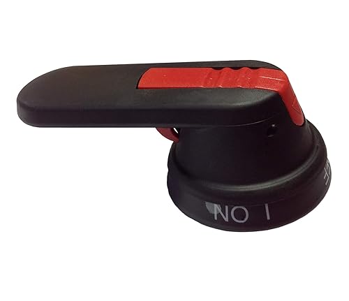 ABB OHB95J12 Pistol Handle, For Use With OS315 - 400 Series Switches, Black - Poueer