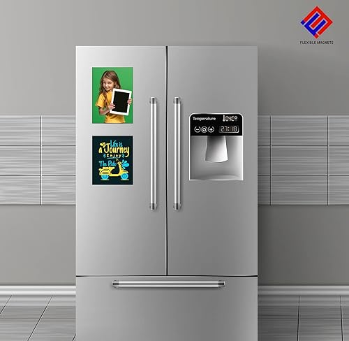 Flexible Vinyl Roll of Magnet Sheets - Super Strong & Ideal for Crafts - Commercial Inkjet Printable (2 ft x 25 ft x 30 mil) - Poueer