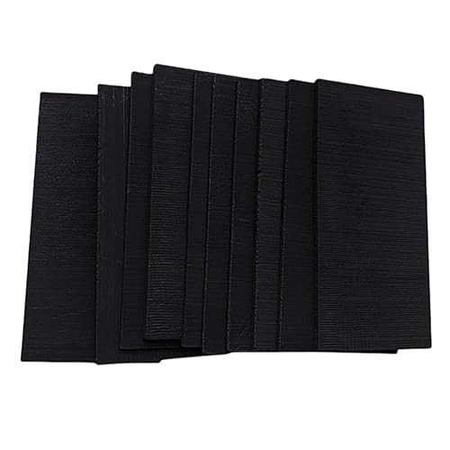 5Pcs Electrode Graphite Sheet, high-Purity Graphite Plate, electrolytic Cell Anode Cathode, for electrochemical Research Experiments (100x100mm, 1mm Thick) - Poueer