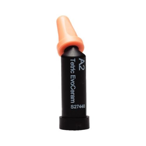590332WW Tetric EvoCeram Nanohybrid Composite 0.2 g Cavifil Refill, A2 Shade (Pack of 20) - Poueer