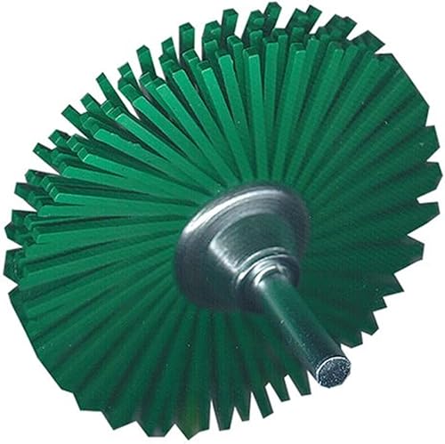 3M - 3 Radial Green Bristle Discs 50 Grade (7542) - Poueer