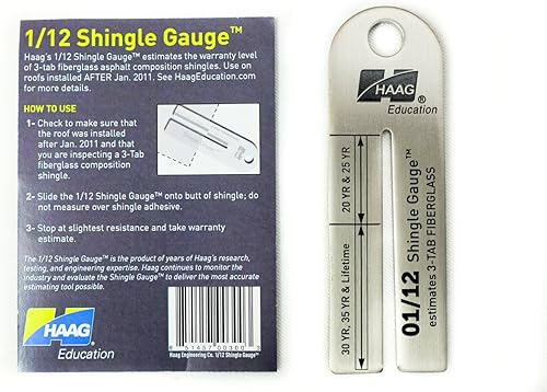 Haag 4/09 and 12/1 shingle gauges - Poueer