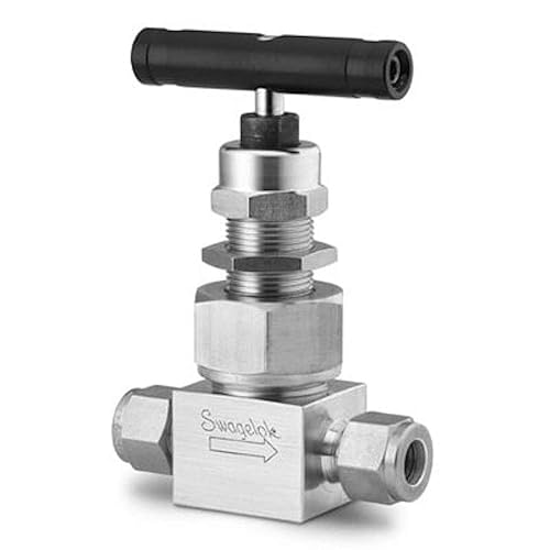 1/4' Tube Severe Service SS Needle Valve 6000 Psig Swagelok SS-3NRS4 - Poueer