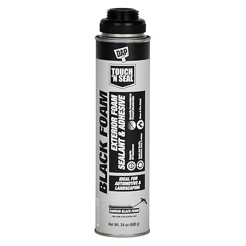 Touch N Seal Black Polyurethane Gun Foam 12 Count Case - 4004529813 - Poueer
