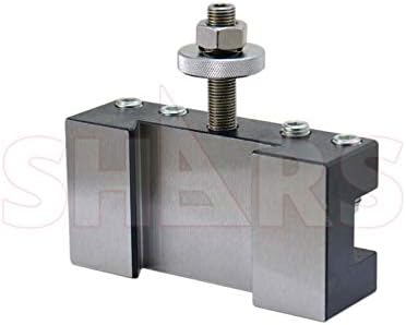 Shars CA 1' Quick Change Turning & Facing Tool Post Holder #1 202-9404C P) - Poueer