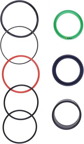BLUESUNSOLAR Hydraulic Cylinder Seal Kit AH160845 Replacement for John Deere Loader 260 270 521 522 541 542 721 - Poueer