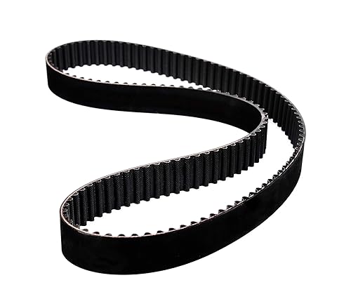 570H200 Timing Belt 0.5in Pitch, 2in Wide, 57in Pitch Length, 114 Teeth - Poueer
