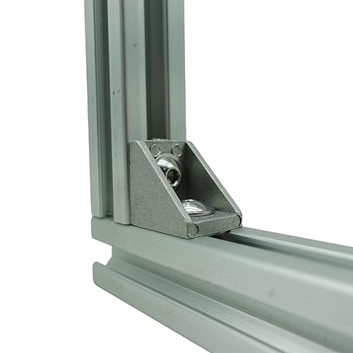 SANTIE 1 PCS T-Slot Framing System: 30 Series, 1200mm Lg, 30 mm x 30 mm, Single, 4 Open Slots, Smooth - Poueer