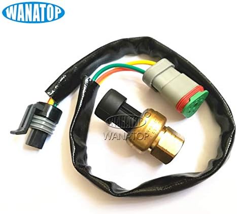 New Heavy Duty Pressure Transmitter 194-6724 1946724 for Cat Caterpillar C15 C12 - Poueer
