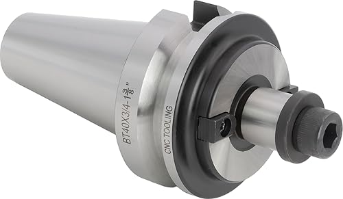 BT 40 Taper Face (Shell) Mill Arbor, 3/4' Pilot Diameter, 1 1/4' Projection - Poueer