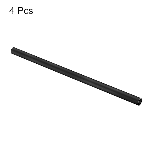 uxcell 4Pcs Carbon Fiber Tubes 25 x 27 x 500mm Matte Surface Rod 3K Roll Wrapped Carbon Round Tubing for RC Airplane Quadcopter Multicopter - Poueer