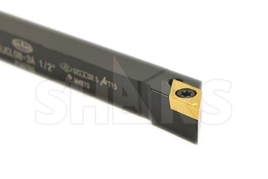 Shars 1/2' x 4' SDJC Turning Tool & 1/2' x 6' SDUCR Indexable Boring Bar 4 pcs Set 404-6578 S] - Poueer