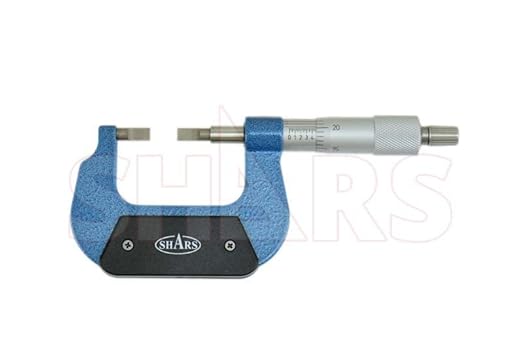 Shars 0-1' Blade Outside Micrometer, 0.0001' Graduation 303-2202 ^) - Poueer