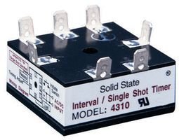 4310A-8-B-2 Solid State Timer SPST-NO 300SEC, 120VAC - Poueer