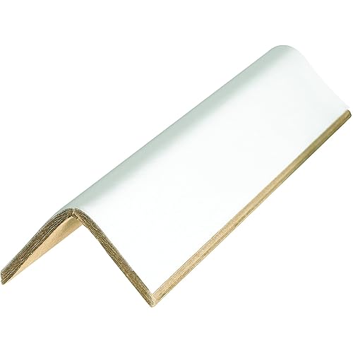 BOX USA BEP2248225BX Edge Protectors - Cased, 0.225, 2' x 2' x 48', White (Pack of 55) - Poueer