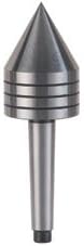 Woodriver 60° Ball Bearing Live Tailstock Center #1 Morse Taper - Poueer