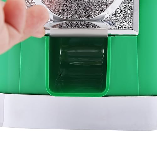 Capsule Vending Machine Candy Machine Dispenser for Business Toy Vending Machine Dispenser Lockable Candy Gumball Dispenser Machine Prize Machine Twister Ball Dispenser (White) - Poueer