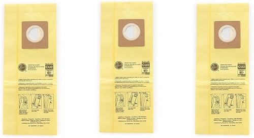 Hoover Commercial AH10243 Upright Bags for HushTone, Allergen Filtration (Pack of 10) (3 X Pack of 10) - Poueer