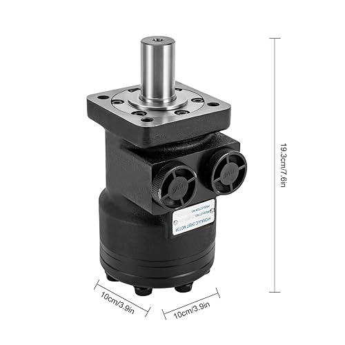 Hydraulic Motor, Hydraulic Winch for Char-Lynn 101-1001-009 and Eaton 101-100, High Speed and High Torque Hydraulic Drive Motor for Harvesting Machines, Concrete Mixer - Poueer
