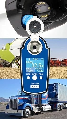 Urea and DEF Tester - Refractometer Digital Tester That Measures Accurately and Quickly - The Best Choice for Your Diesel Vehicle - Limited Time Offer - Poueer