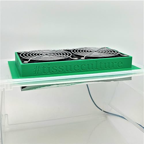 DIY Laminar Flow Hood - Tissue Culture More - Unique Design 1 of 1-3D Printed from Recycled Plastic - Green - Poueer