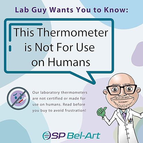 SP Bel-Art, H-B DURAC Plus Incubator Verification Thermometer; 15 to 30C (B60600-0200) - Poueer