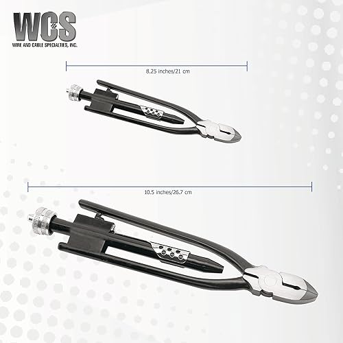 Lock Wire, T302/304 Stainless Dispenser Can, Approx. 168 ft (51 m) with 8.25 Inch Safety Lock Wire Twister - Poueer