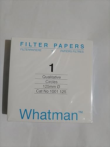 Whatman 1001-125 Whatman 1001-125 Qualitative Filter Papers; 12.5 cm Diameter; Pore Size, 11 µ (Pack of 100) - Poueer