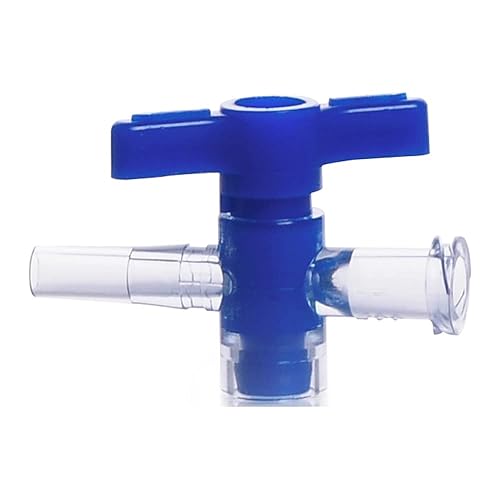 Kimble Chase 420163-0001 One-Way Stopcock Valve, Female Luer to Male Luer Lock (Pack of 10) - Poueer