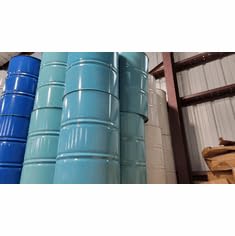 55 Gal Steel Random Color Drum | Closed Head | Factory Second - Poueer