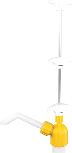 ZEELINE BY MILTON Transfer Pump, Manual Drum Pump, 1 Gallon per 8 Lifts, Up to 55 Gallon Drum Pump (ZE360) - Poueer