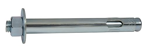 CONFAST 1/2' x 3' Hex Sleeve Anchor Zinc Plated (25 per Box) - Poueer