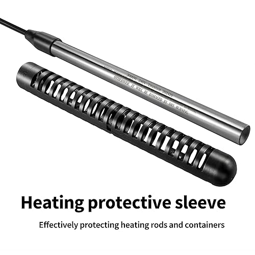 240V 3000W Titanium Immersion Bathtub and Swimming Pool Water Heater,Fully Submersible Portable Electric Heater,30 Galons Bathtub Heater,Seawater Aquaculture,NEMA 6-15P Plug,100% Waterproof - Poueer