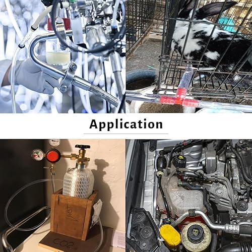 DAVCO 3/4' ID x 50ft Clear Vinyl Tubing, Low Pressure Flexible PVC Tubing, Heavy Duty UV Chemical Resistant Lightweight Plastic Vinyl Hose, BPA Free and Non Toxic - Poueer