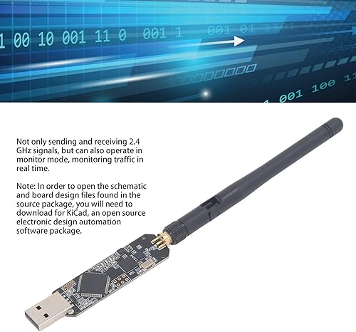 Protocol Analyzer, Ubertooth One 2.4Ghz Analyzer Module, with External Antenna - Poueer