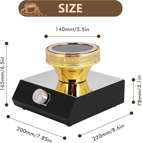 YUCHENGTECH Halogen Beam Heater Burner Smart Siphon Beam Heater for Hario Yama Syphon Coffee Maker (Upgrade 110-120V) (110V) - Poueer
