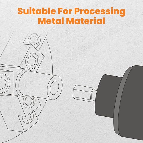 maXpeedingrods Rotary Broach Tool Holder 3/4' Shank Diameter for 1/2' Shank Broach - Poueer